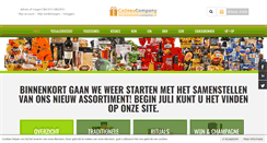 Desktop Screenshot of kerstpakkettencompany.nl